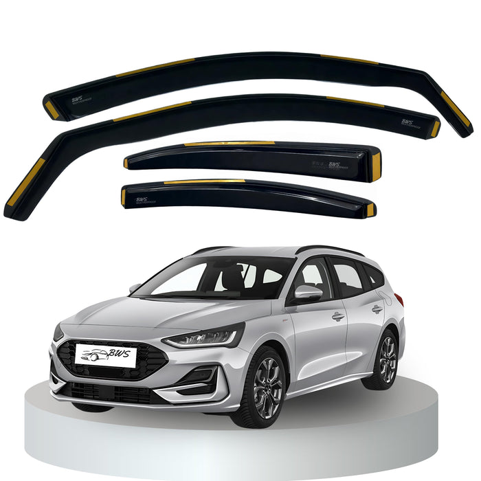 FORD FOCUS MK4 5-doors 2018-onwards 4-Pieces Wind Deflectors