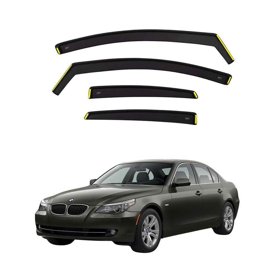 BMW 5 Series MK5 E60 2004-2010 4-door Saloon 4-Pieces Wind Deflectors