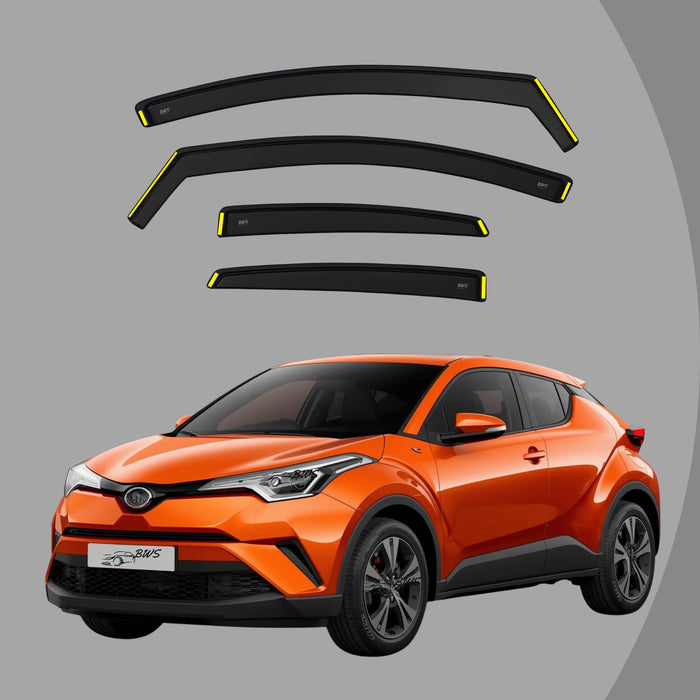 Toyota C-HR / CHR MK1 5 Door 2016-2021 4-Pieces Wind Deflectors