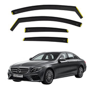 BWS UK Stock: Premium 4-Piece Wind Deflector For Mercedes E-Class W213 2016-2023 4door Saloon, Enhance Driving Comfort with Window Visors