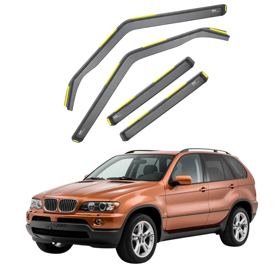 BMW X5 E53 1999-2006 5-Door SUV 4-pieces Wind Deflectors