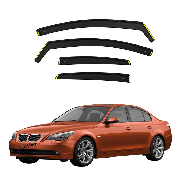 BMW 5 Series E60 2003-2010 4 Door Saloon 4 pieces Wind Deflectors