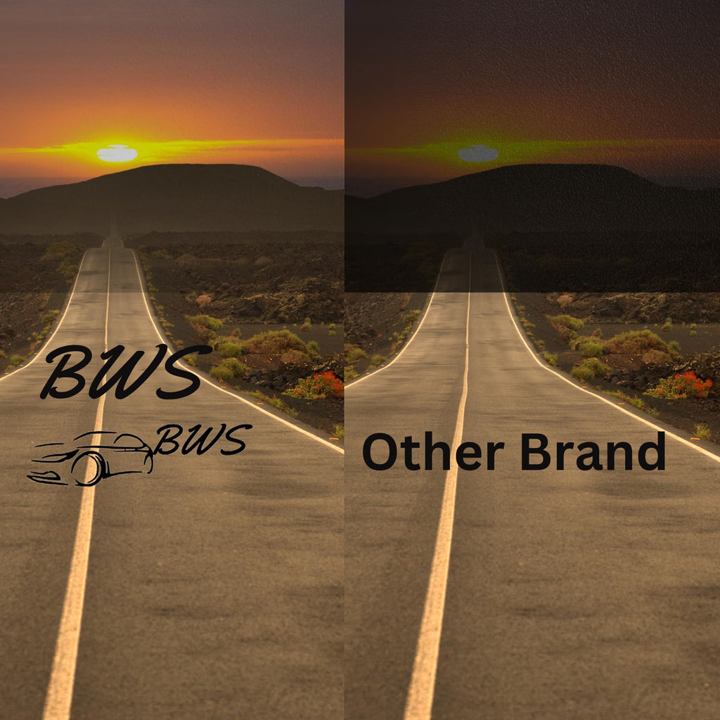 BWS Premium Wind Deflectors For FORD FOCUS MK4 5-doors 2018-onwards 4-Pieces, Enhance Driving Comfort with Window Visors (UK Stock) Dark Tinted