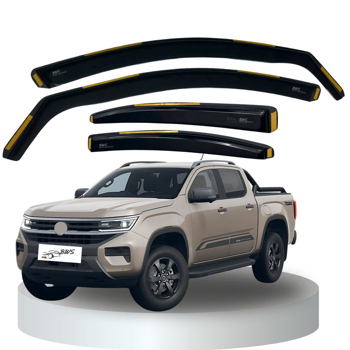 VW AMAROK 4-door 2010-2022 4-Pieces Wind Deflectors