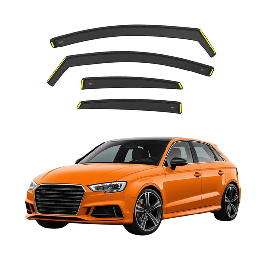 AUDI A3 or S3 5-door mk3 SPORTBACK 2013-2019 4-Pieces Wind Deflectors