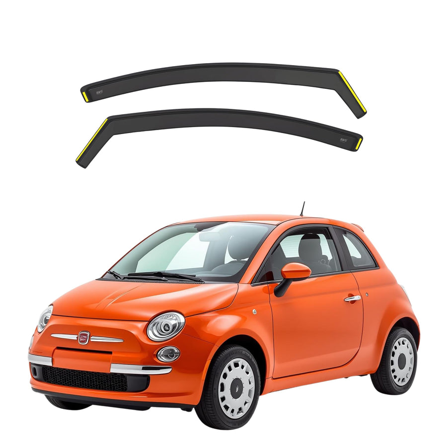 Fiat 500 / Abarth 595/695 2007 Onwards 3-door Hatchback 2 pieces Wind Deflectors