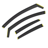 BWS UK Stock: Premium 4-Piece Wind Deflector For TOYOTA PRIUS PLUS 5 doors MPV 2011-up, Enhance Driving Comfort with Window Visors Dark Tinted