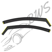 Ford KA MK2 2008-2016 3-Door Hatchback 2-Pieces Wind Deflectors