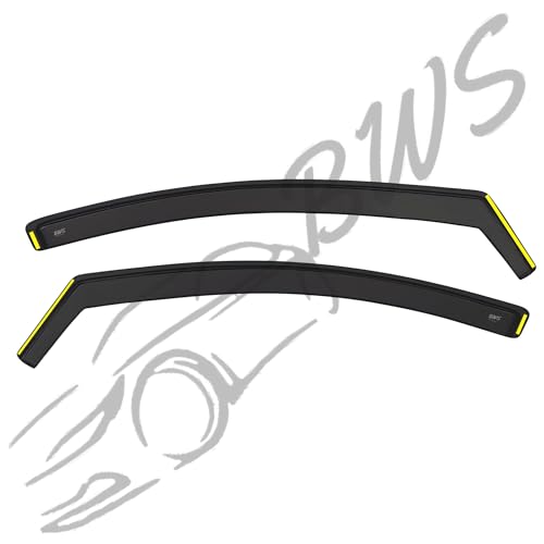 Ford KA MK2 2008-2016 3-Door Hatchback 2-Pieces Wind Deflectors
