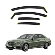 BWS Premium Wind Deflectors For Mercedes E-Class W212 2009-2016 4door Saloon, Enhance Driving Comfort with Window Visors (UK Stock)