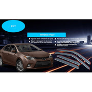 BWS Premium Wind Deflectors For Toyota Prius (XW30) MK3 2011-15 4-Pieces, Enhance Driving Comfort with Window Visors Stick ON (UK Stock)
