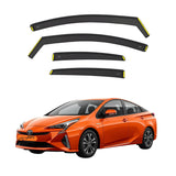 BWS Premium Wind Deflectors For TOYOTA PRIUS Mk4 5door liftback 2016-up 4-Pieces, Enhance Driving Comfort with Window Visors (UK Stock)