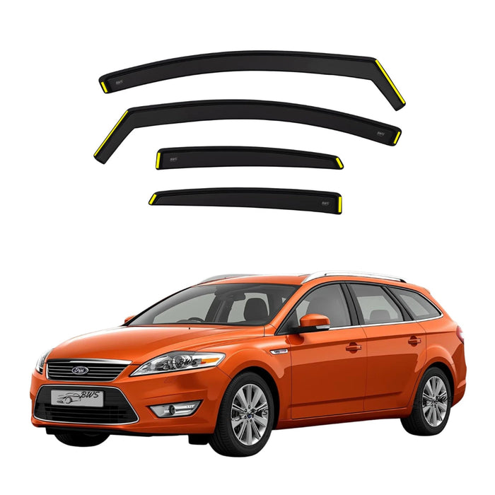 Ford Mondeo MK4 2007-2014 5-Door Estate 4-pieces Wind Deflectors