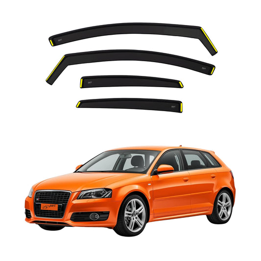 Audi A3 mk2 SPORTBACK 5door hatchback 2004-2012 4-Pieces Wind Deflectors