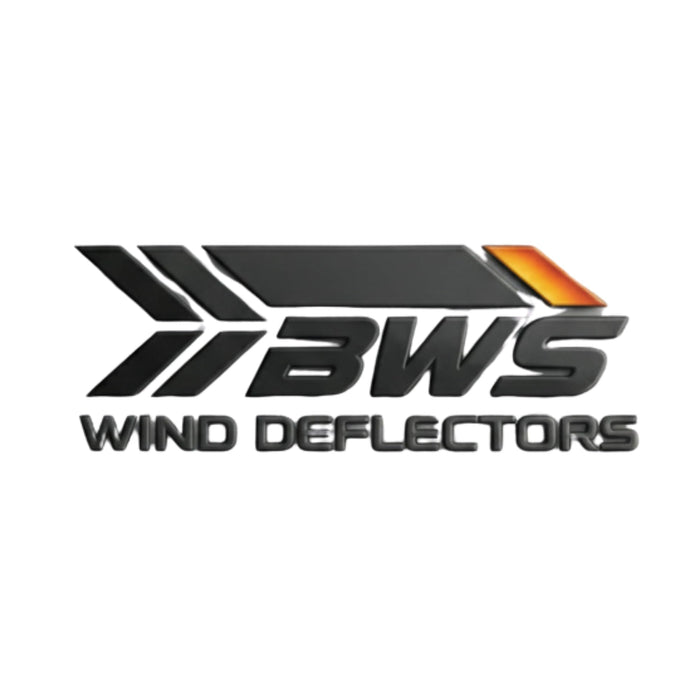 BWS UK Stock: Premium 4-Piece Wind Deflectors For MITSUBISHI OUTLANDER MK3 2013-onwards, Enhance Driving Comfort with Window Visors