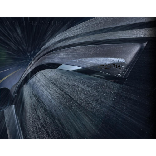 Wind Deflectors fit Fiat 500 / Abarth 595/695 2007-23 3-Door Hatchback Visors