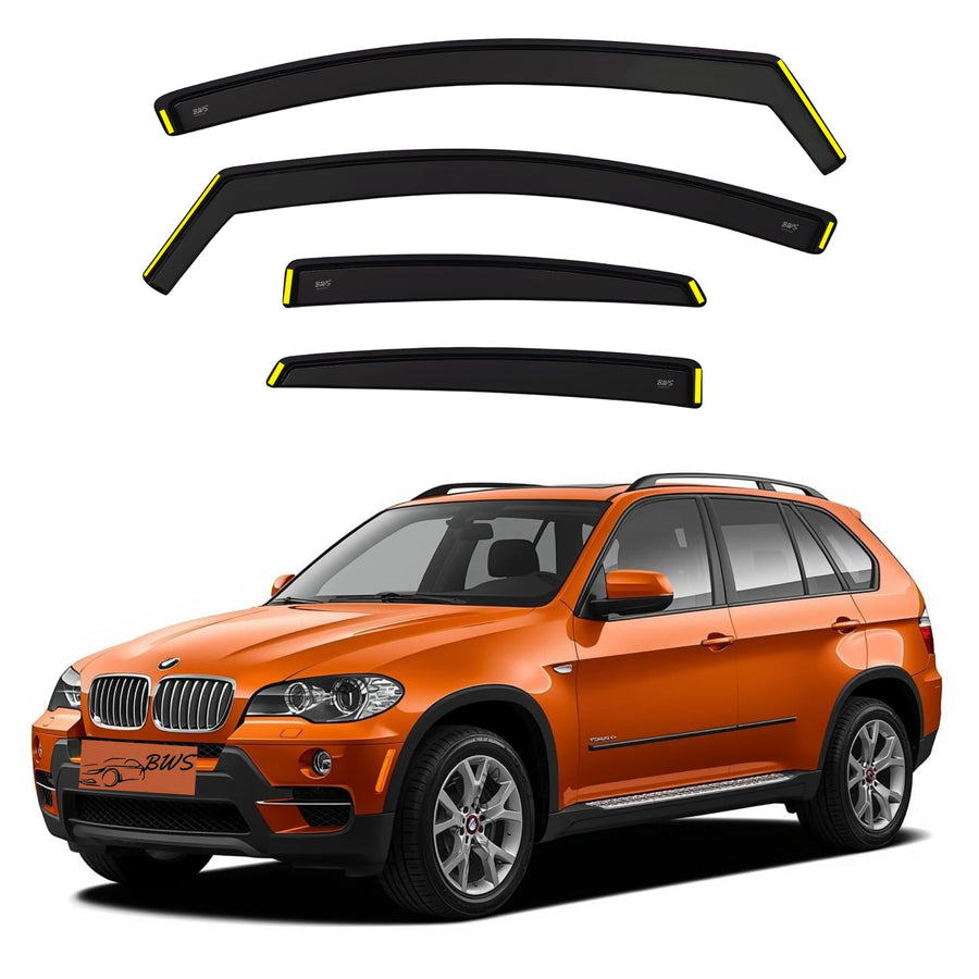 BMW X5 E70 2006-2013 5-Door SUV Wind Deflectors 4pcs Set