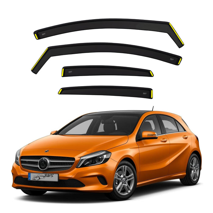 Mercedes A-Class W176 2012-2018 5 Door Hatchback 4 pieces Wind Deflectors