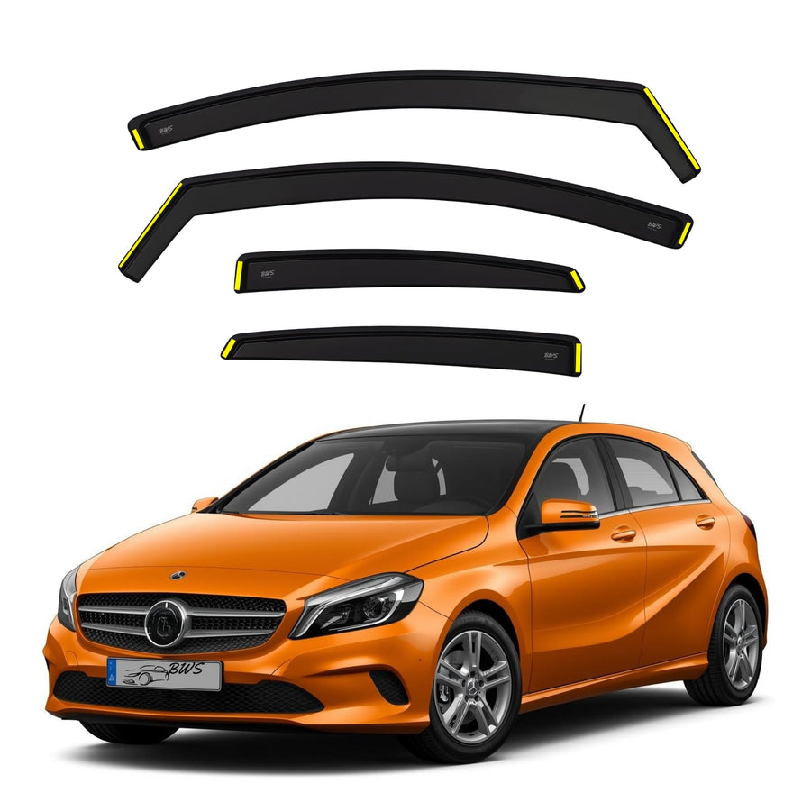 Mercedes A-Class W176 2012-2018 5 Door Hatchback 4 pieces Wind Deflectors