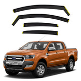 FORD RANGER 4-Door 2012-2022 4-pieces Wind Deflectors
