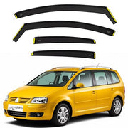VW Touran MK1 / MK2 2003-2015 5-Doors MPV 4 Pieces Set Wind Deflectors