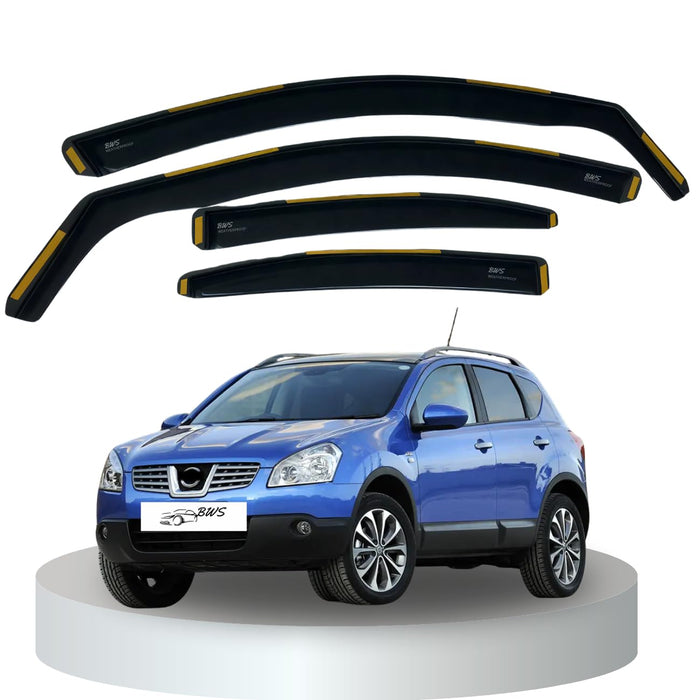 NISSAN QASHQAI MK1 2007-2013 4-Pieces Wind Deflectors