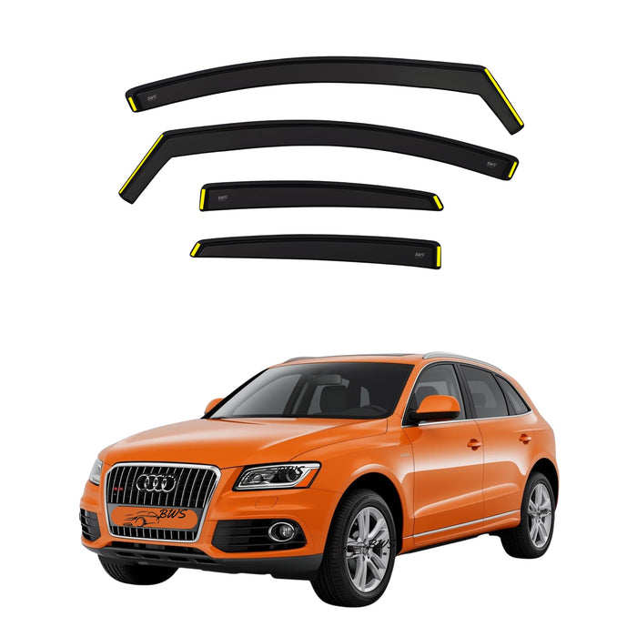 Audi Q5 mk1 5-door SUV 2008-2017 4-Pieces Wind Deflectors