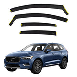BWS Premium Wind Deflectors For Volvo XC60 Mk2 5door 2017-up 4-Pieces, Enhance Driving Comfort with Window Visors (UK Stock)