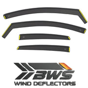VW TIGUAN MK1 2007-2016 5 Door SUV 4pcs Set - Wind Deflectors (Does Not Fit Allspace)