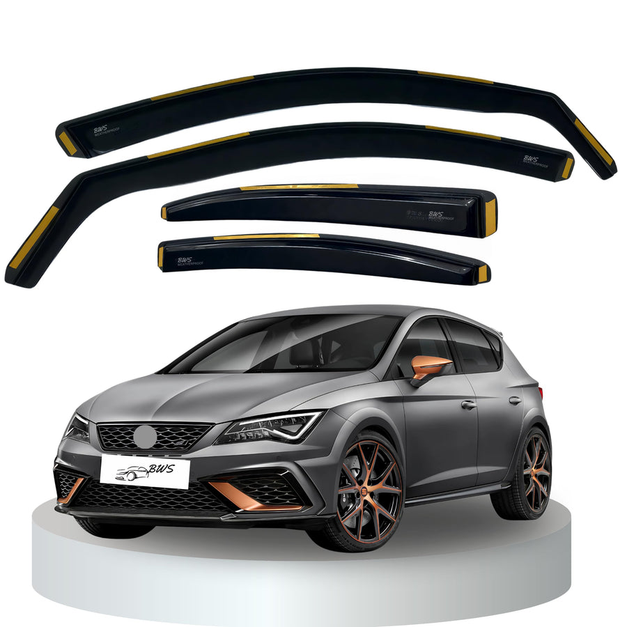 SEAT LEON MK2 2006-2012 4-Pieces Wind Deflectors