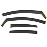 BWS UK Stock: Premium 4-Piece Wind Deflector For Volvo V40 mk2 5door hatchback 2012-onwards, Enhance Driving Comfort with Window Visors