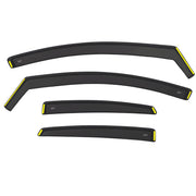 BWS UK Stock: Premium 4-Piece Wind Deflector For Volvo V40 mk2 5door hatchback 2012-onwards, Enhance Driving Comfort with Window Visors