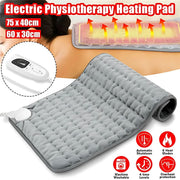 Electric Heating Pad 6 Adjustable Temperature Settings – Ideal for Back, Neck, Shoulder, and Abdominal Relief. Features Advanced Heating Technology and Machine-Washable Design.
