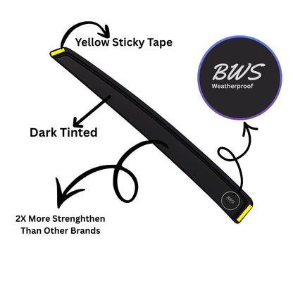 AUDI A4 B8 Estate or A4 Allroad 5-door 2009-2015 4-pieces Wind Deflectors