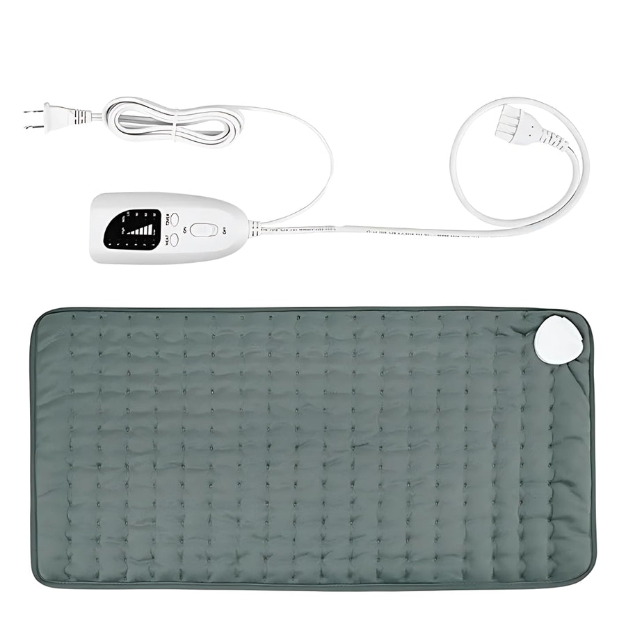 Electric Heating Pad 6 Adjustable Temperature Settings – Ideal for Back, Neck, Shoulder, and Abdominal Relief. Features Advanced Heating Technology and Machine-Washable Design.