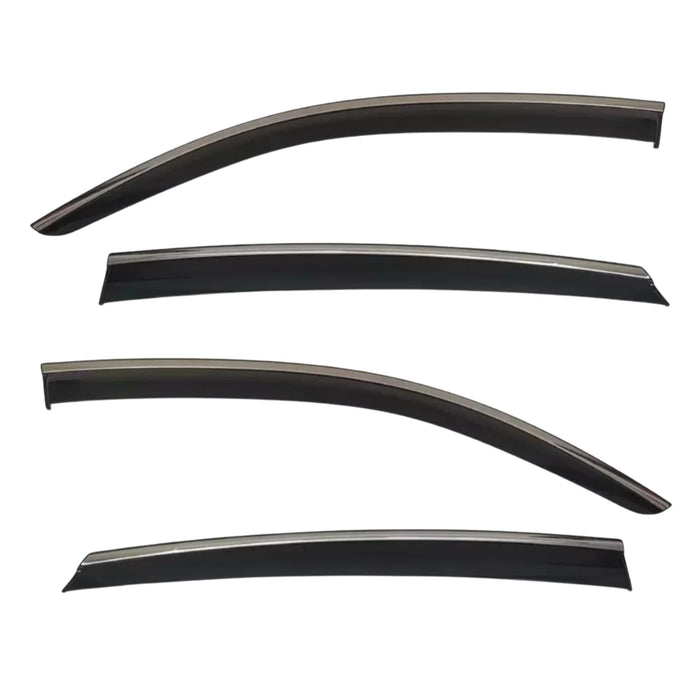 BWS Premium Wind Deflectors For Toyota Prius (XW30) MK3 2011-15 4-Pieces, Enhance Driving Comfort with Window Visors Stick ON (UK Stock)
