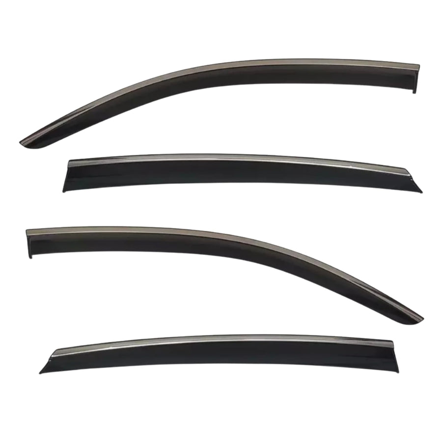 BWS Premium Wind Deflectors For Toyota Prius (XW30) MK3 2011-15 4-Pieces, Enhance Driving Comfort with Window Visors Stick ON (UK Stock)