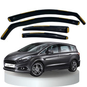 FORD S-MAX MK2 5-doors 2010-2015 4-Pieces Wind Deflectors